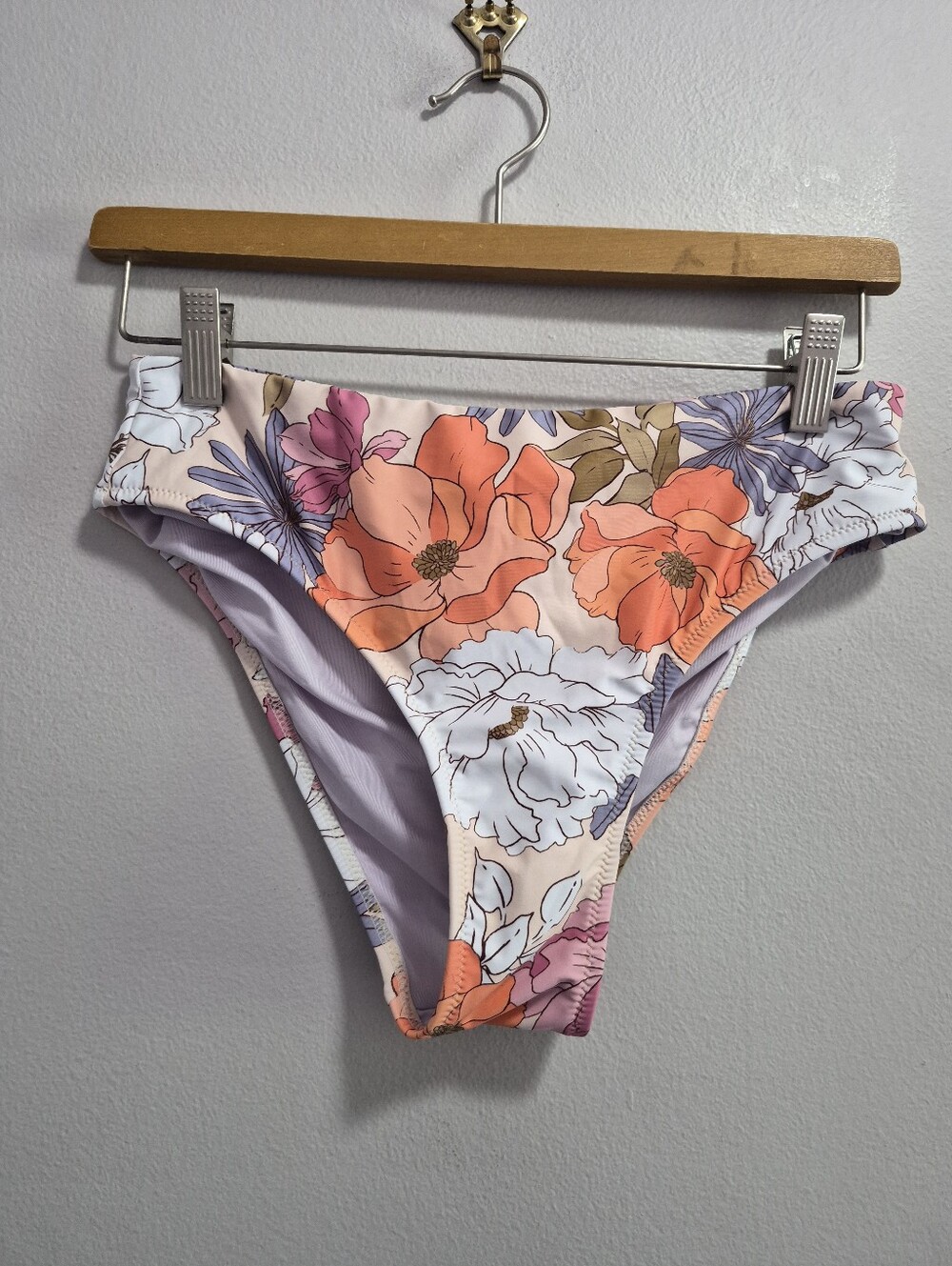 Cupshe NWT Floral Bikini Bottom Size Small